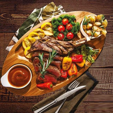 Bamboo 3 Section Platter